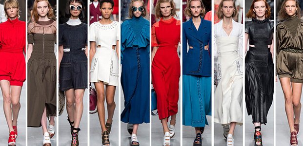 Модный дом Fendi представил весенне-летнюю коллекцию 2016 года