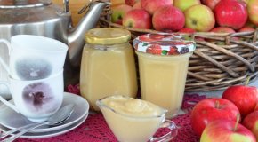 Яблочное пюре со сгущенкой – 6 рецептов на зиму