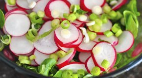 Салат из редиски – 4 простых и вкусных рецепта