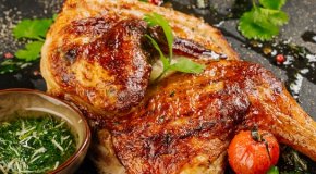 Цыпленок табака в духовке – 4 пошаговых рецепта