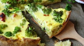 Пирог с брокколи – 5 легких рецептов