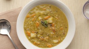 Постный гороховый суп – простые рецепты