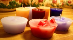 Как сделать декоративные свечи своими руками