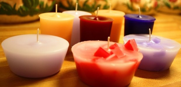 Как сделать декоративные свечи своими руками