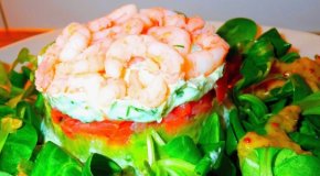 Салат с красной рыбой – 4 легких рецепта
