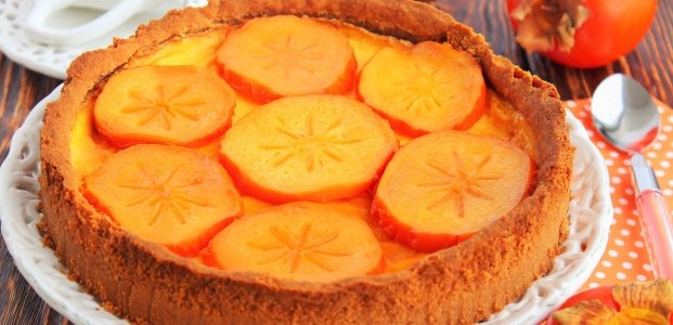 Пирог с хурмой – 6 самых вкусных рецептов