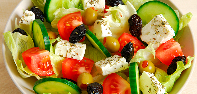 Греческий салат рецепт классический 