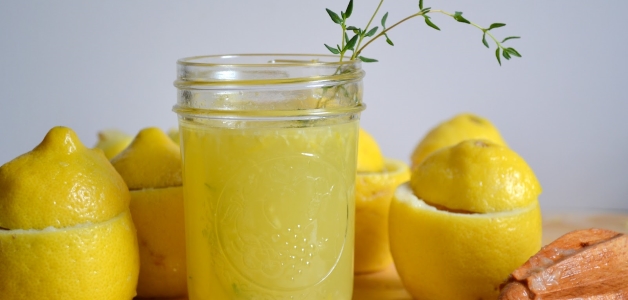 Лимоны, протертые с сахаром