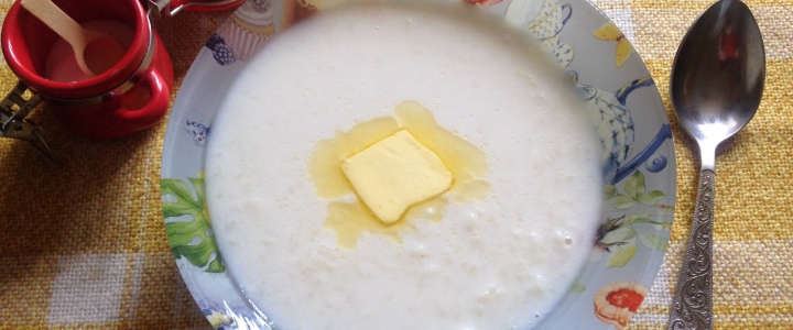 молочный суп с рисом