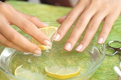 лимон для отбеливания ногтей