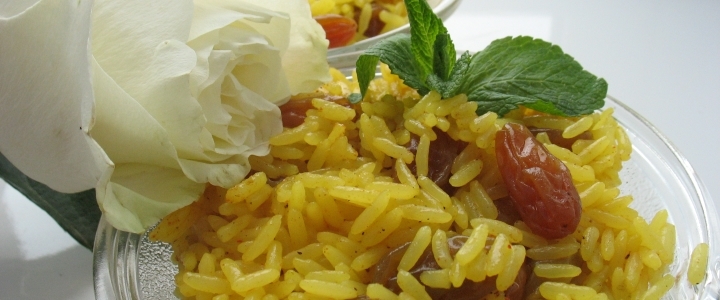 Рис с шафраном от Юлии Высоцкой