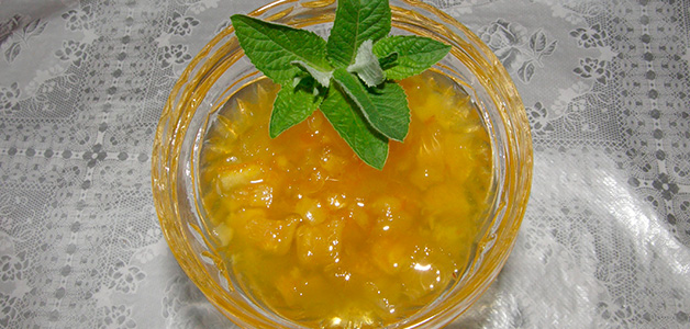 Рецепт варенья из мяты с лимоном